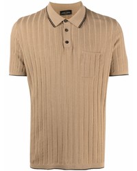 beige Polohemd von Roberto Collina