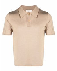 beige Polohemd von Sandro