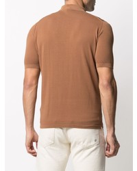 beige Polohemd von Eleventy