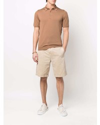 beige Polohemd von Kiton