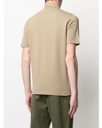 beige Polohemd von Dell'oglio