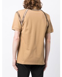 beige Polohemd von Alexander McQueen