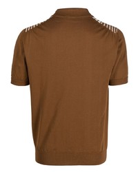 beige Polohemd von Drumohr