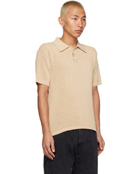 beige Polohemd von Second/Layer