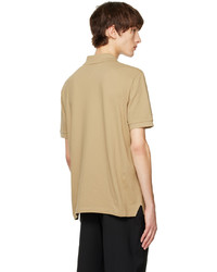 beige Polohemd von Bottega Veneta