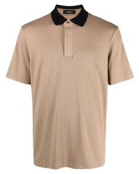 beige Polohemd von Theory