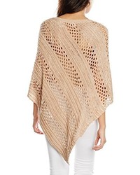 beige Poncho von Only