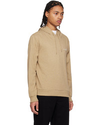 beige Pullover mit einem Kapuze von A.P.C.