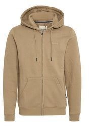 beige Pullover mit einem Kapuze von BLEND
