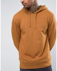 beige Pullover mit einem Kapuze von Asos