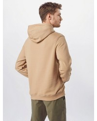 beige Pullover mit einem Kapuze von Iriedaily