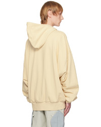 beige Pullover mit einem Kapuze von A. A. Spectrum