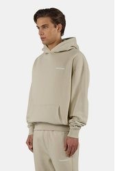 beige Pullover mit einem Kapuze von PEGADOR
