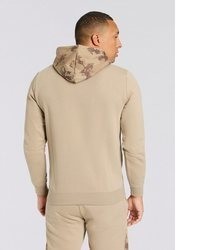 beige Pullover mit einem Kapuze von Puma