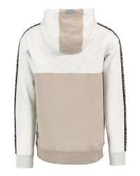 beige Pullover mit einem Kapuze von Sublevel