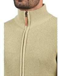 beige Pullover mit einem Reißverschluß von Redefined Rebel