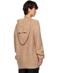 beige Pullover mit einem Rundhalsausschnitt von Givenchy