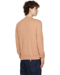 beige Pullover mit einem Rundhalsausschnitt von Vivienne Westwood