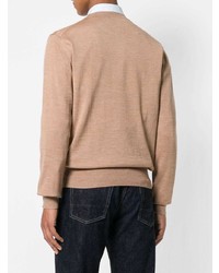 beige Pullover mit einem Rundhalsausschnitt von Vivienne Westwood