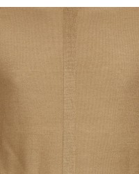 beige Pullover mit einem Rundhalsausschnitt von Falke