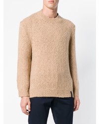 beige Pullover mit einem Rundhalsausschnitt von Kenzo