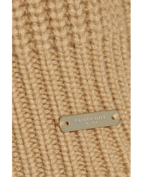 beige Pullover mit einem Rundhalsausschnitt von Burberry