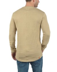 beige Pullover mit einem Rundhalsausschnitt von Redefined Rebel