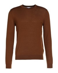 beige Pullover mit einem Rundhalsausschnitt von Reiss