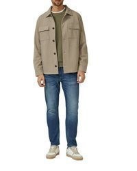 beige Pullover mit einem Rundhalsausschnitt von s.Oliver