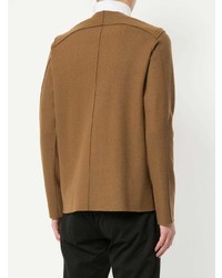 beige Pullover mit einem V-Ausschnitt von Kazuyuki Kumagai