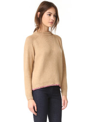 beige Pullover von MAISON KITSUNE