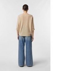 beige Pullover von Comma