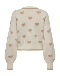 beige Pullover von Jdy