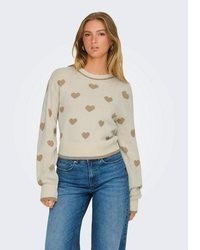 beige Pullover von Jdy