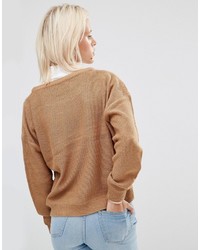 beige Pullover von Brave Soul