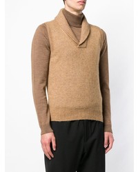 beige Pullunder von Lardini