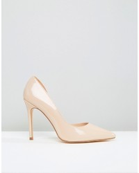 beige Pumps von London Rebel