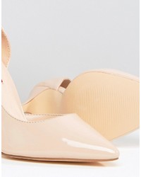 beige Pumps von London Rebel