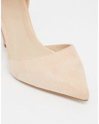 beige Pumps von Asos