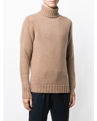 beige Rollkragenpullover von Drumohr