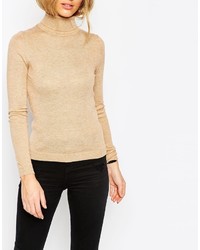 beige Rollkragenpullover von Asos