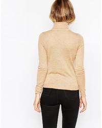 beige Rollkragenpullover von Asos