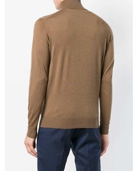 beige Rollkragenpullover von Dell'oglio