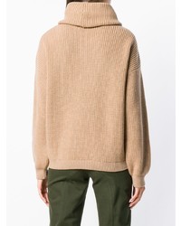 beige Rollkragenpullover von Opportuno