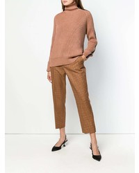 beige Rollkragenpullover von Bottega Veneta