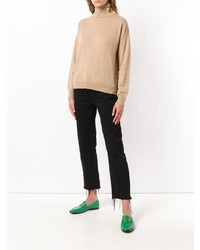 beige Rollkragenpullover von Mauro Grifoni