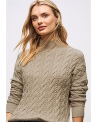 beige Rollkragenpullover von STREET ONE