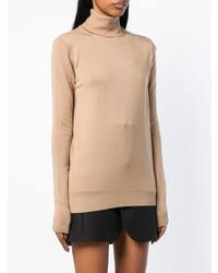 beige Rollkragenpullover von Barbara Bui