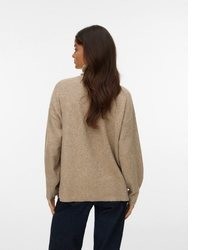beige Rollkragenpullover von Vero Moda
