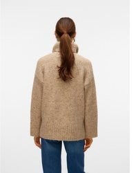 beige Rollkragenpullover von Vero Moda
